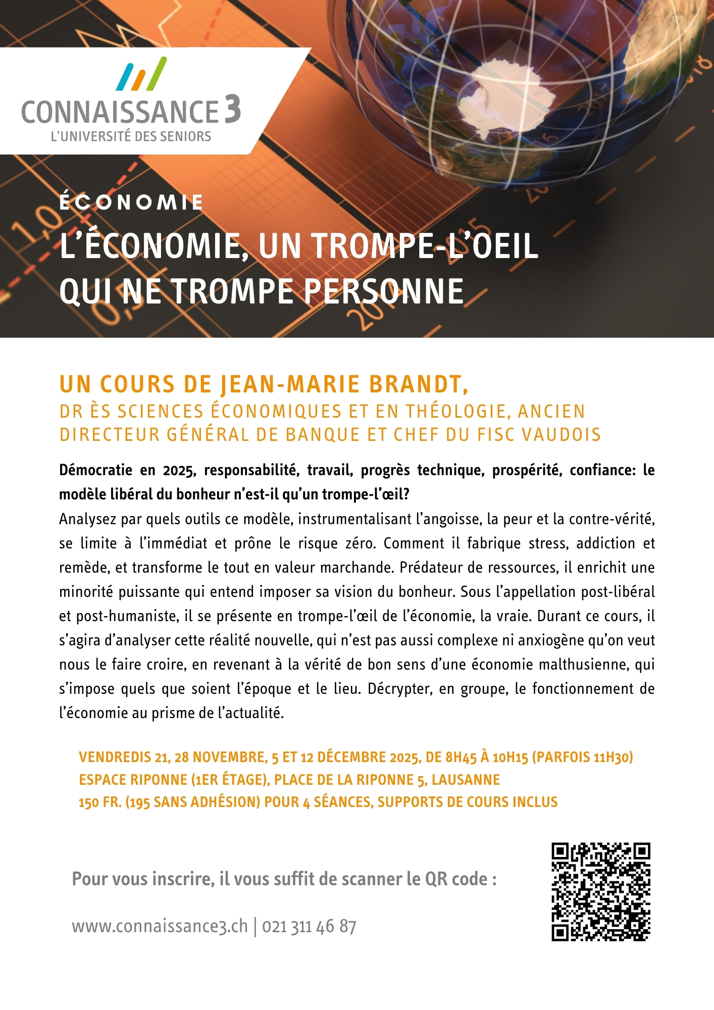 Flyers cours économie 2025 26